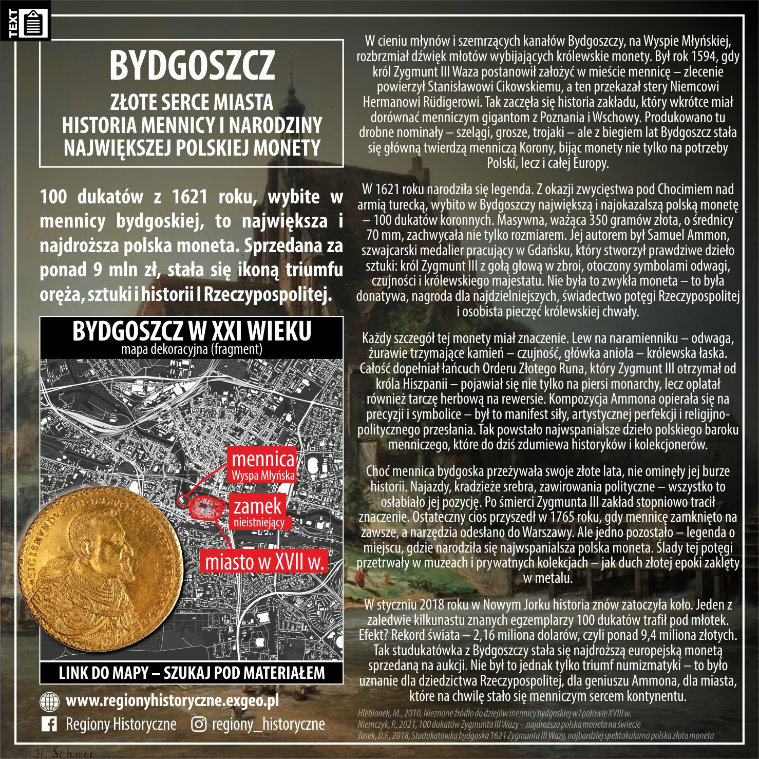 BYDGOSZCZ | Złote serce miasta. Historia mennicy i narodziny największej polskiej monety
